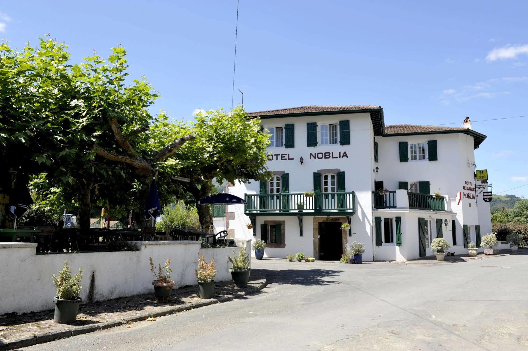 Hotel Restaurant Noblia Bidarray Exterior photo